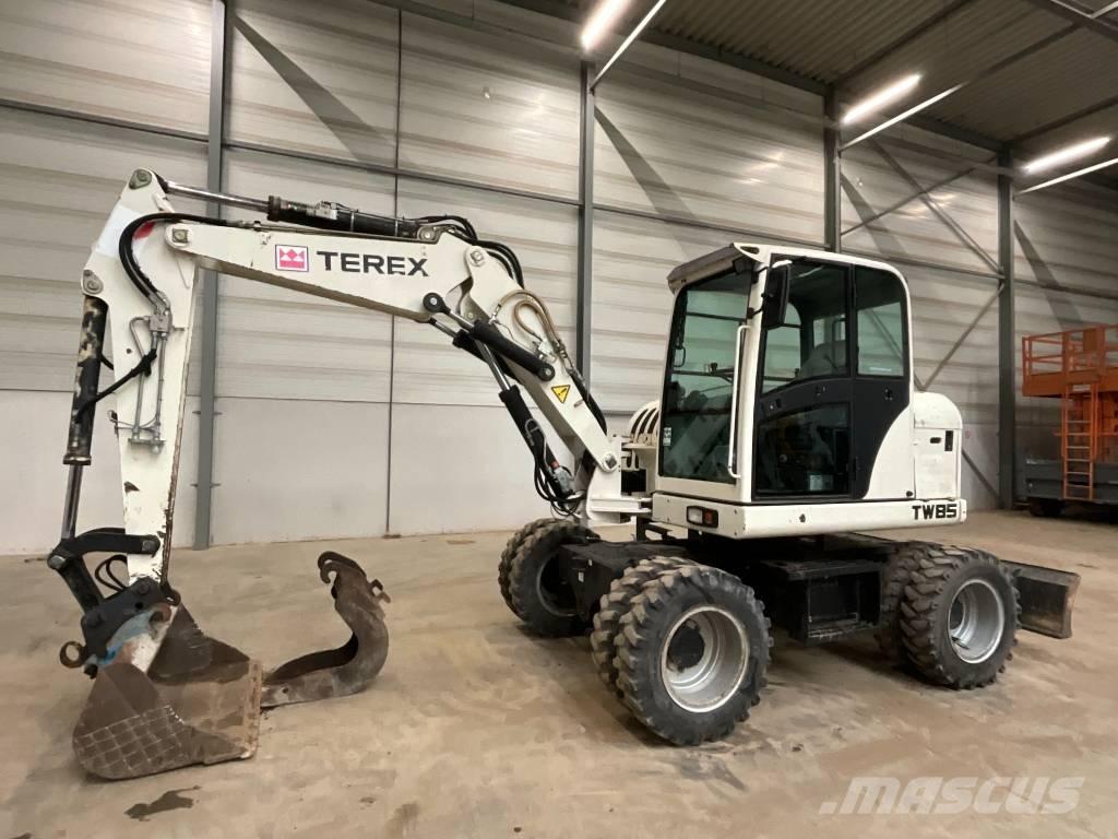 Terex TW 85 Ekskavatori uz riteņiem
