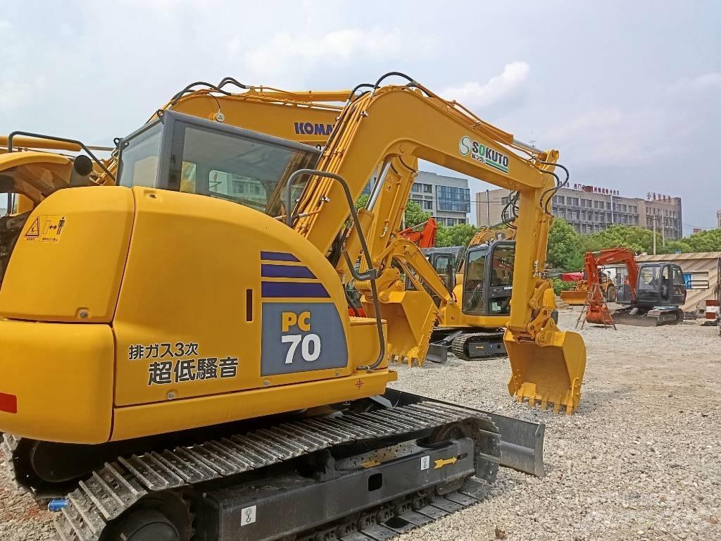 Komatsu PC 70-8 Kāpurķēžu ekskavatori