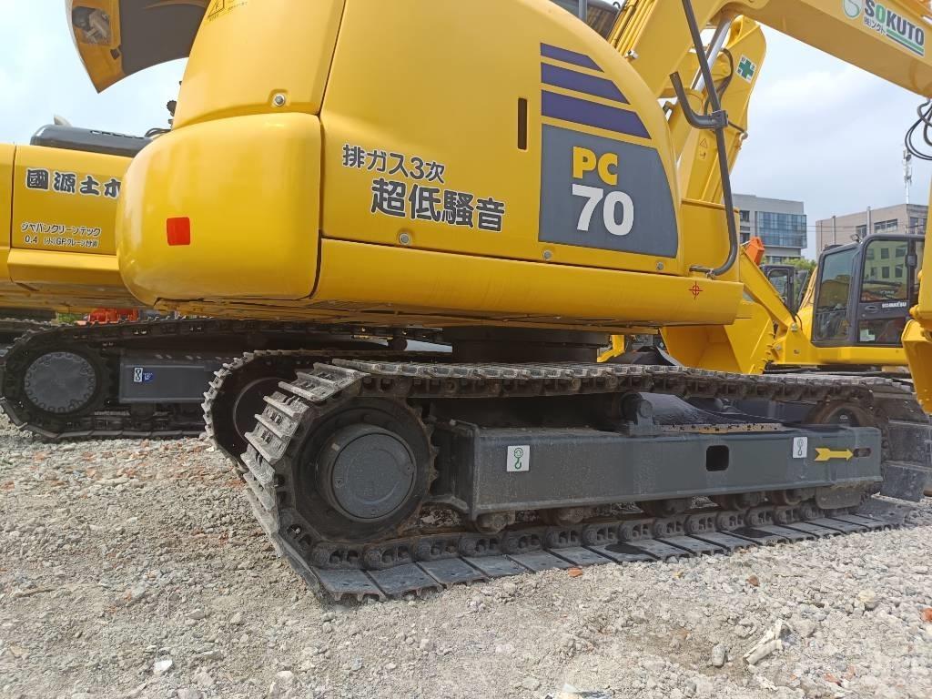 Komatsu PC 70-8 Kāpurķēžu ekskavatori