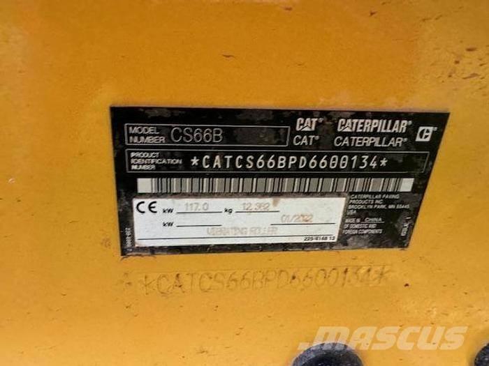 CAT CS 66B Vienvalča grunts veltņi