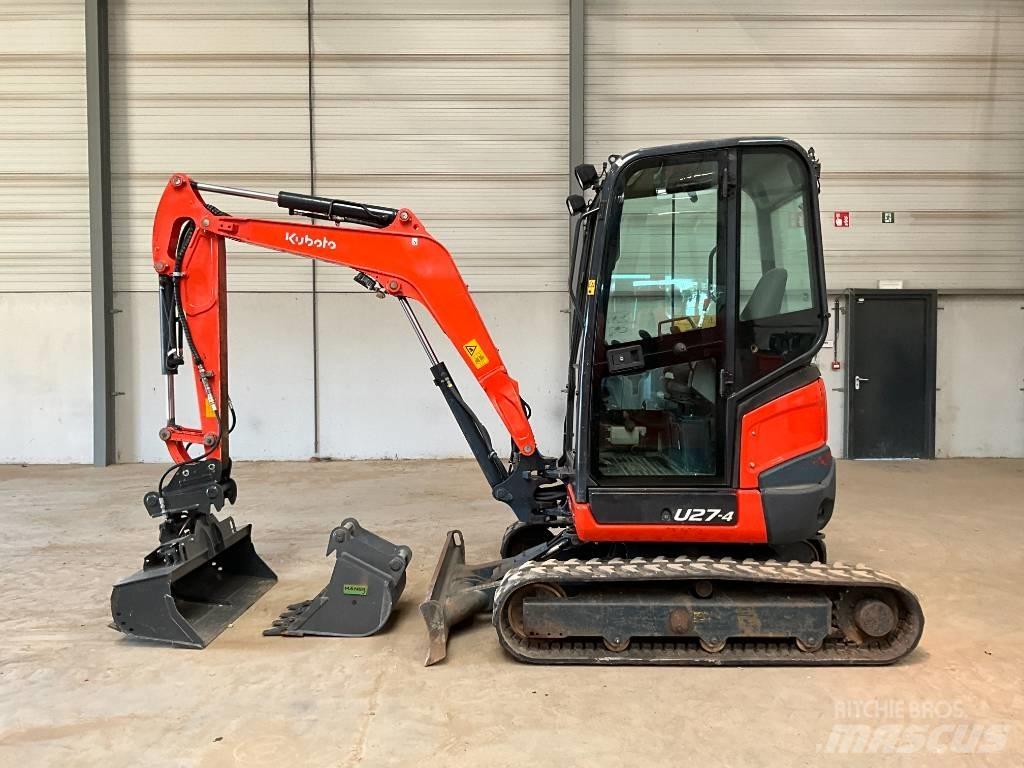 Kubota U 27-4 Mini ekskavatori < 7 t