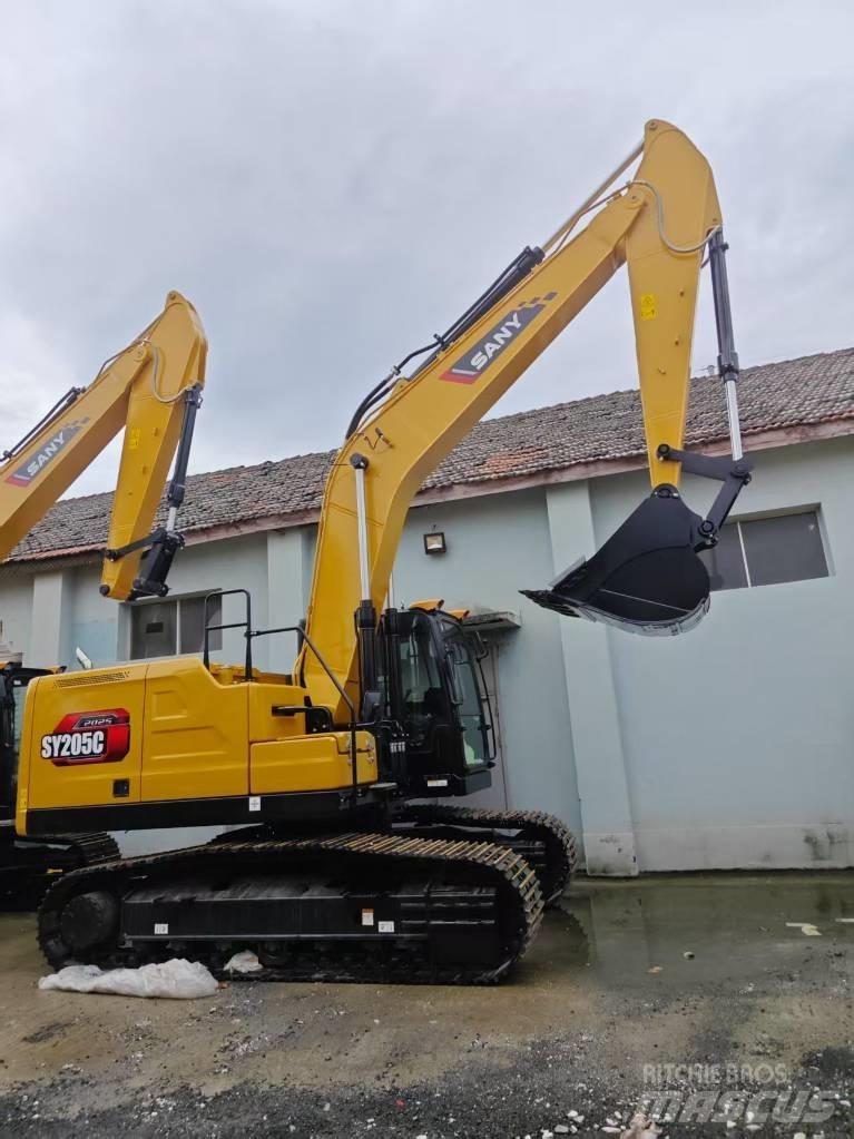 Sany SY 205 C-S Kāpurķēžu ekskavatori