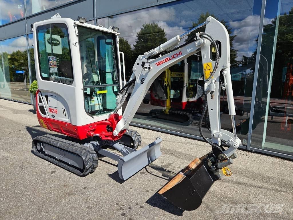 Takeuchi TB 216 Mini ekskavatori < 7 t