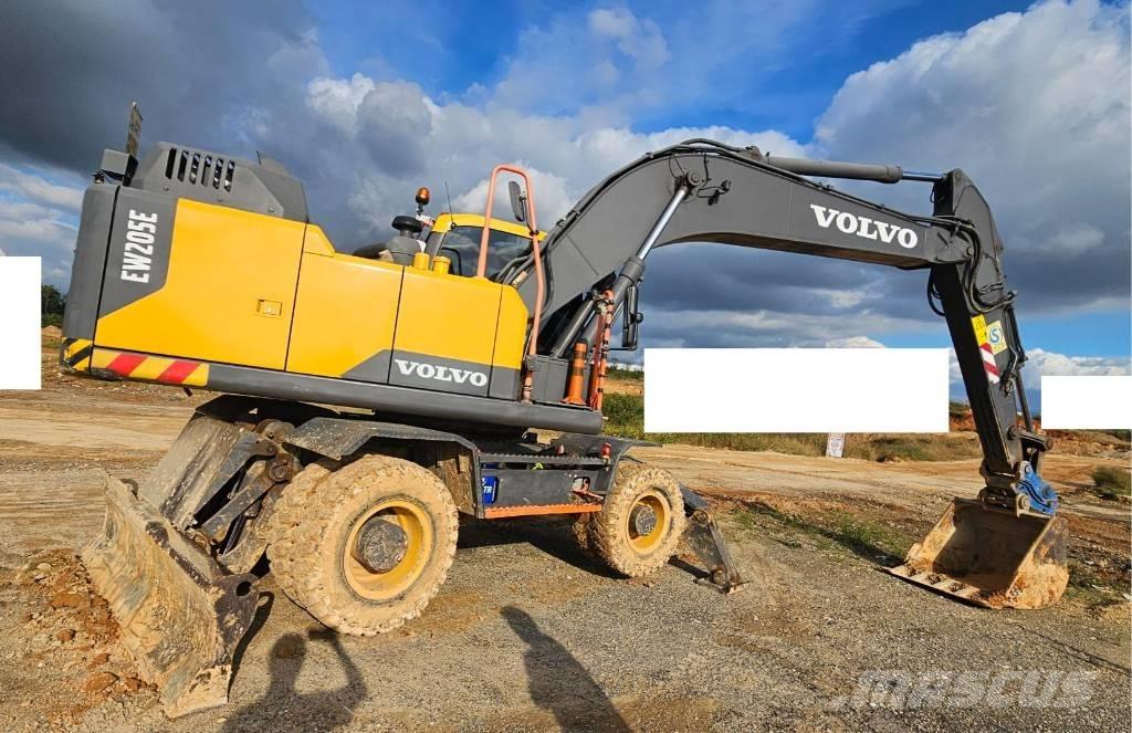 Volvo EW 205 D Ekskavatori uz riteņiem