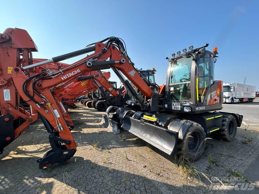 Hitachi ZX95W-7 Ekskavatori uz riteņiem