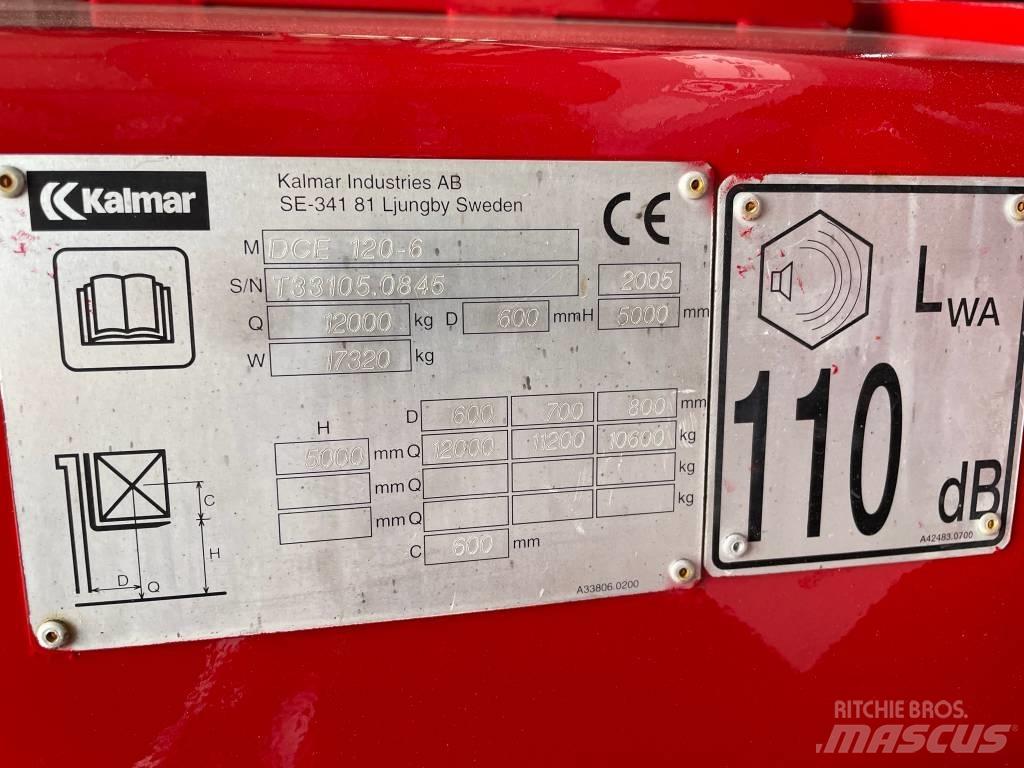 Kalmar DCE 120-6 Tehnika ar dīzeļa dzinēju