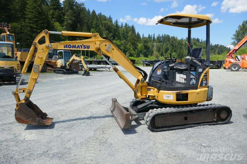 Komatsu PC 30 MR-3 Mini ekskavatori < 7 t