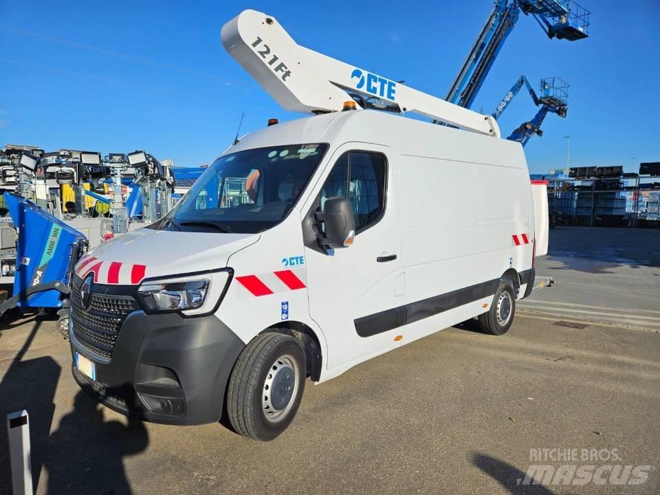 CTE VAN FT 121 Pacēlāji uz automašīnas bāzes