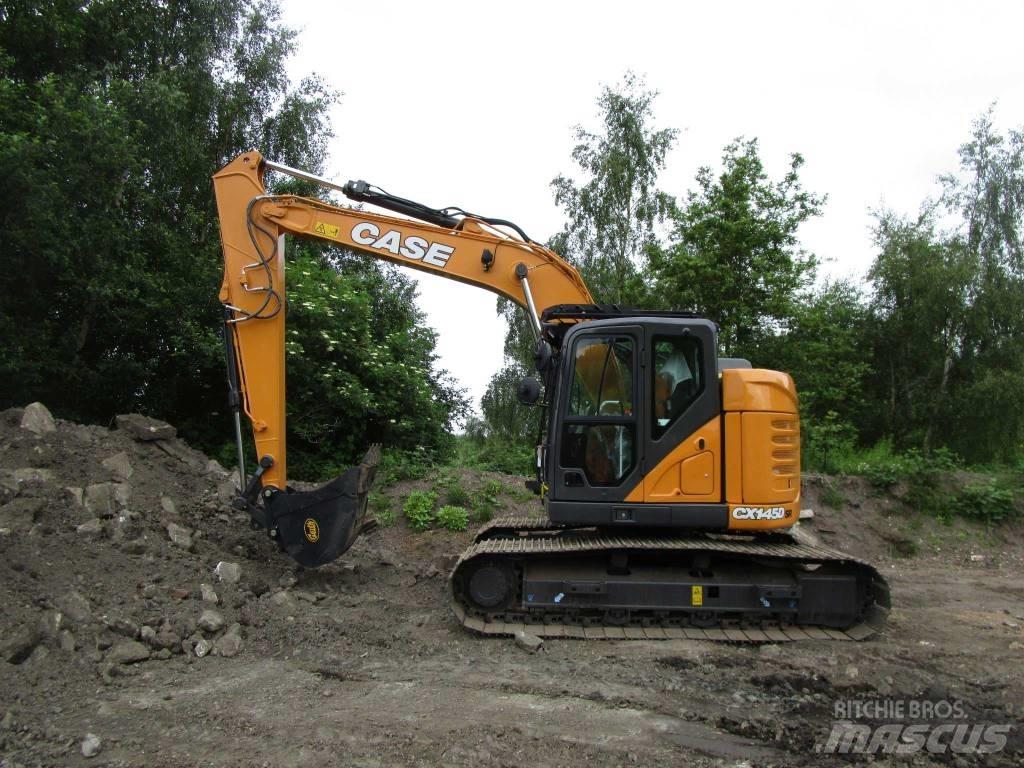 CASE CX 145 D SR Kāpurķēžu ekskavatori