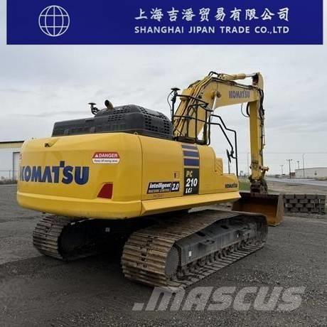 Komatsu PC 210 Kāpurķēžu ekskavatori