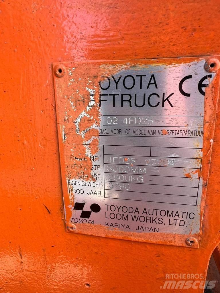Toyota 02-4FD25 Tehnika ar dīzeļa dzinēju