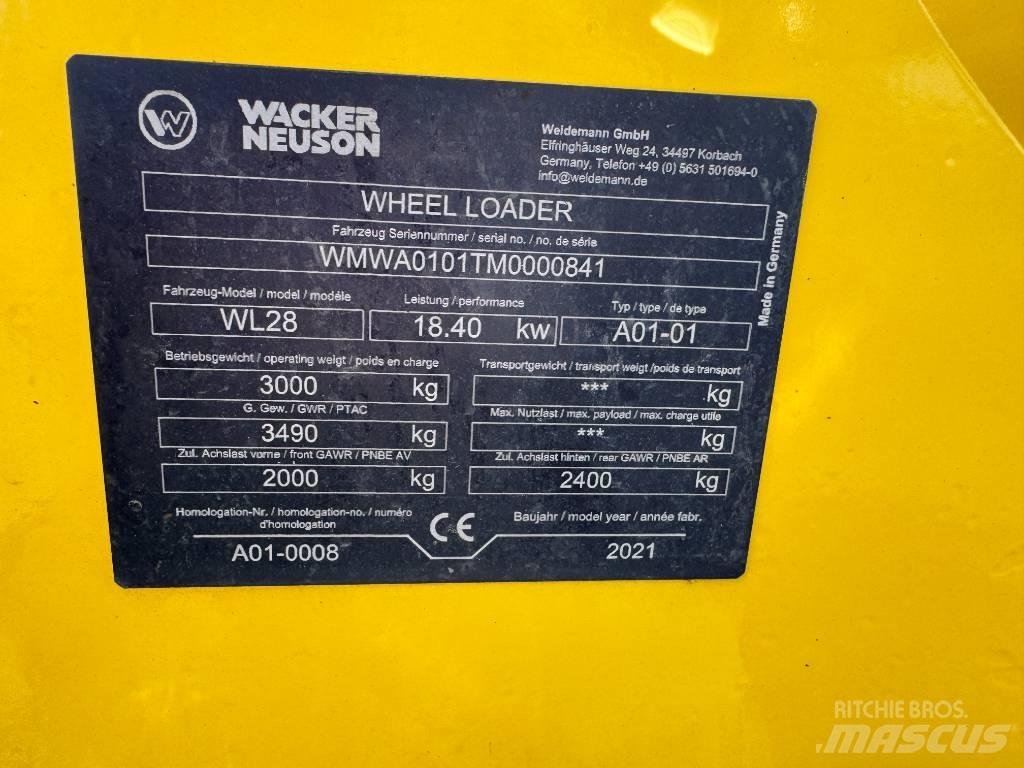 Wacker Neuson WL28 Iekrāvēji uz riteņiem