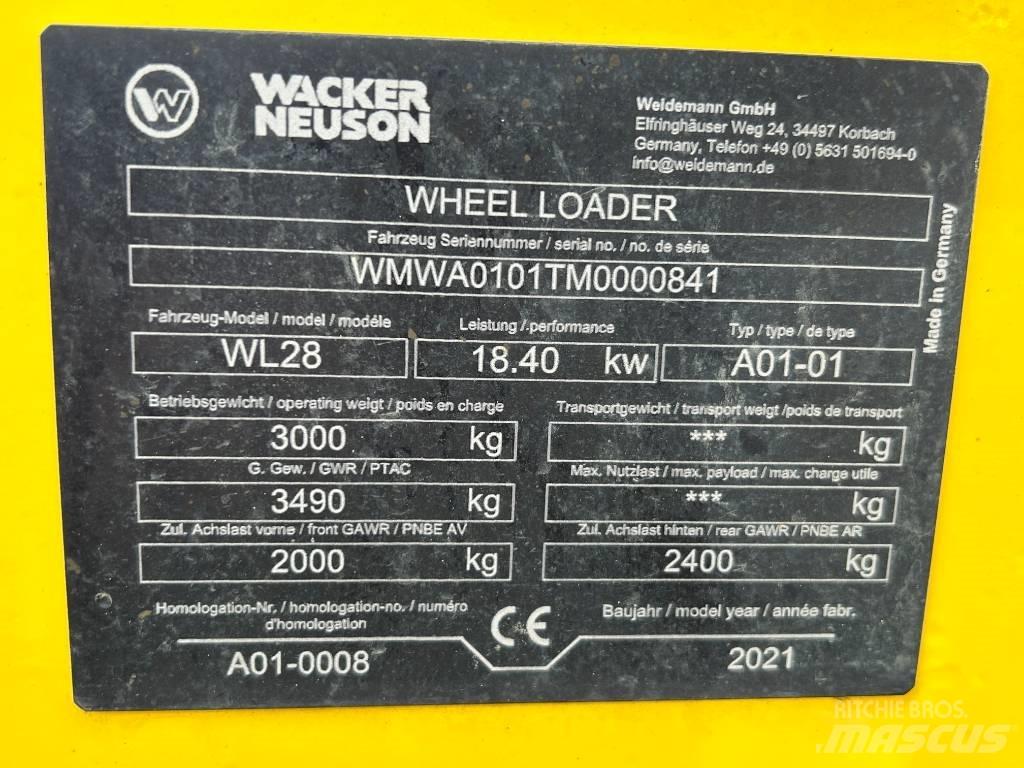Wacker Neuson WL28 Iekrāvēji uz riteņiem