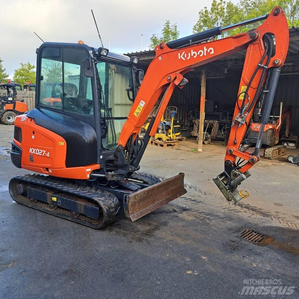 Kubota KX 027-4 Mini ekskavatori < 7 t