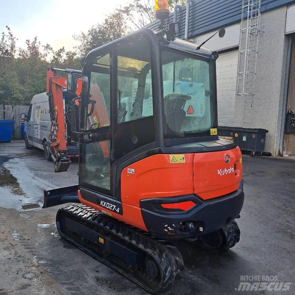 Kubota KX 027-4 Mini ekskavatori < 7 t