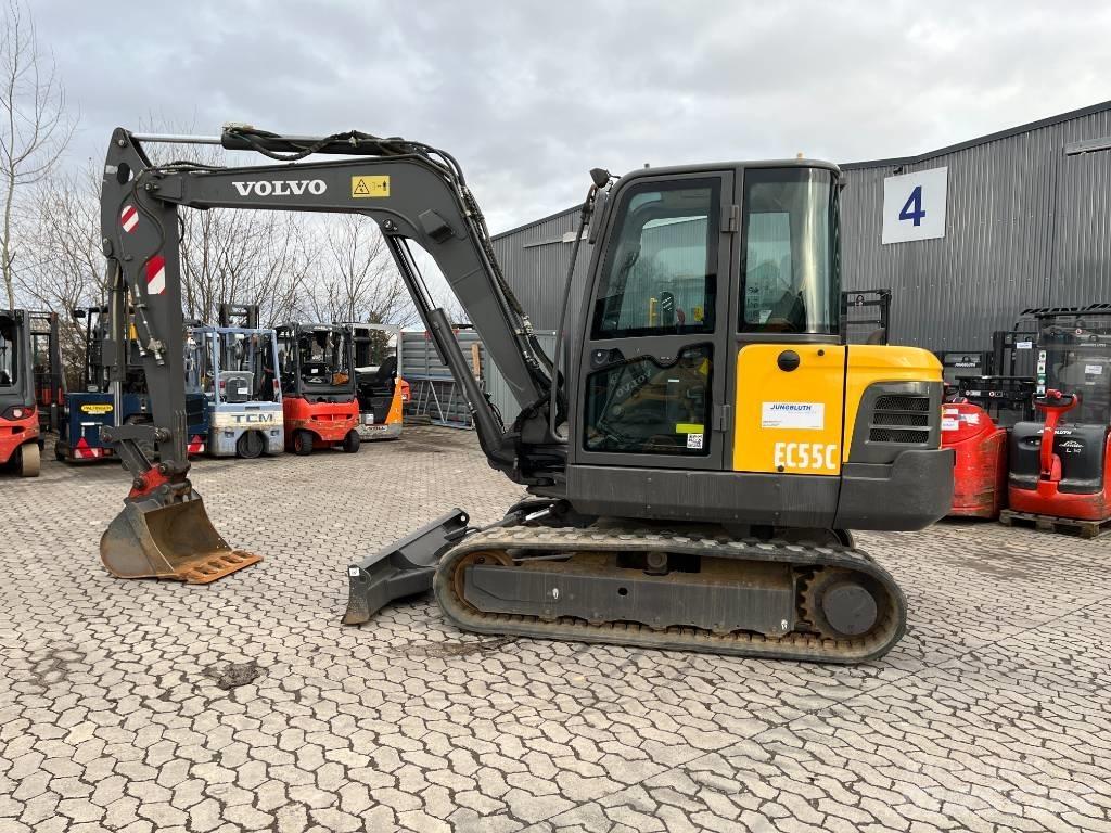 Volvo EC55C Mini ekskavatori < 7 t