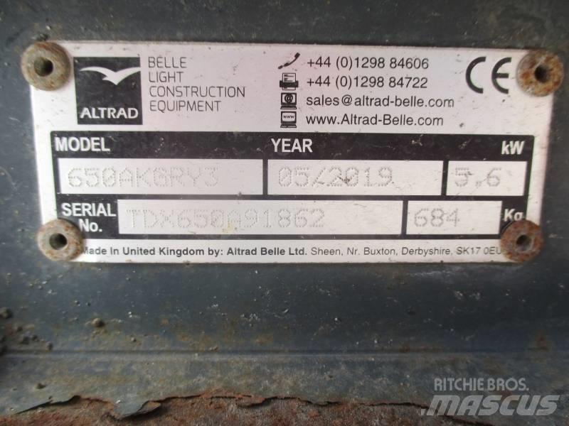Altrad TDX650A Citi veltņi