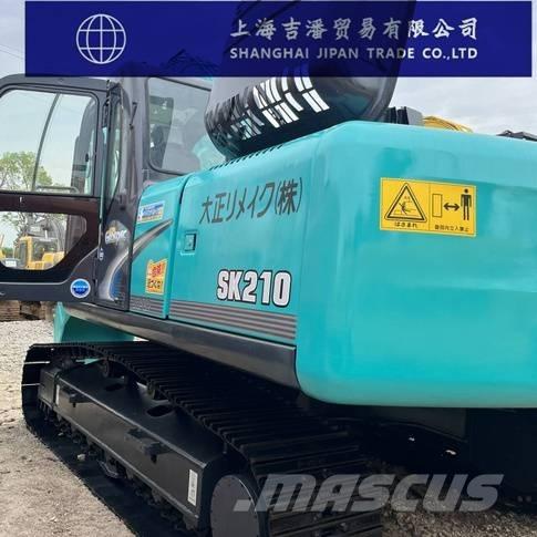 Kobelco SK 210 Kāpurķēžu ekskavatori