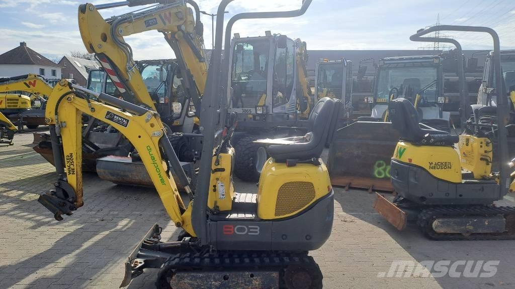 Wacker Neuson 803 Kāpurķēžu ekskavatori