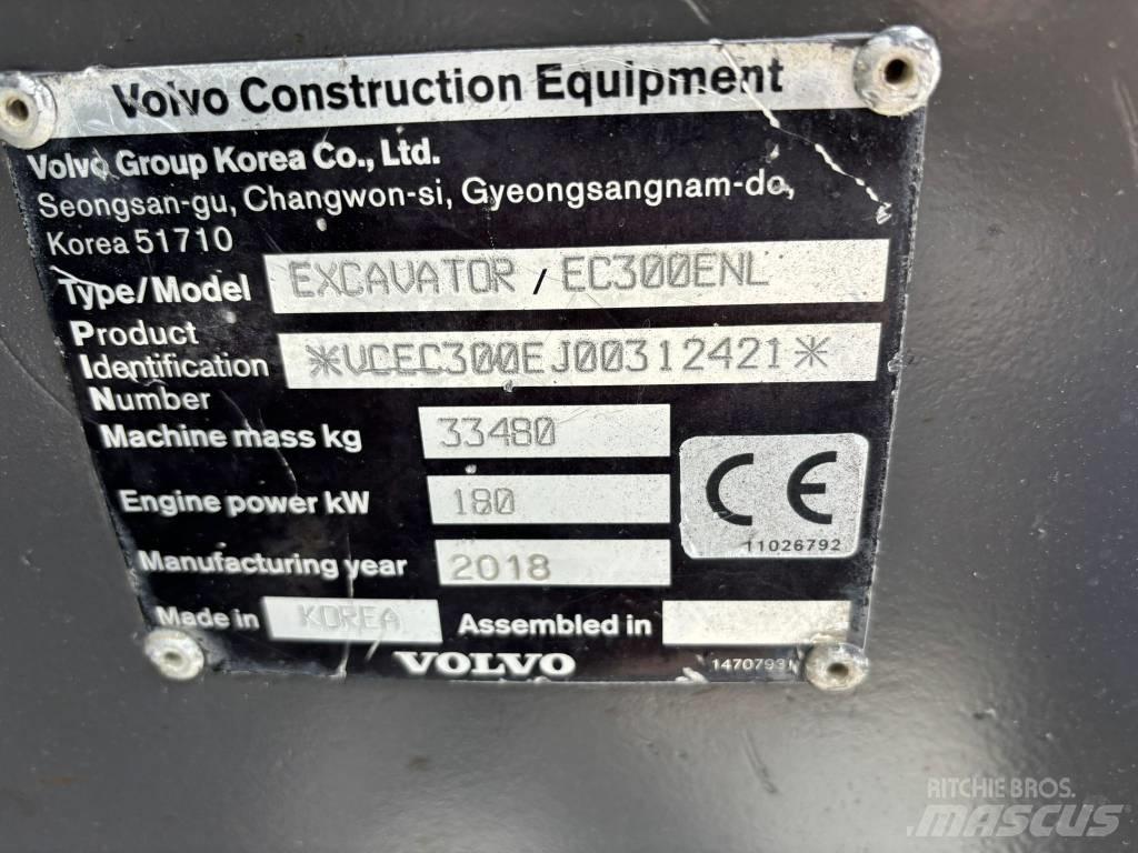 Volvo EC300 ENL Kāpurķēžu ekskavatori