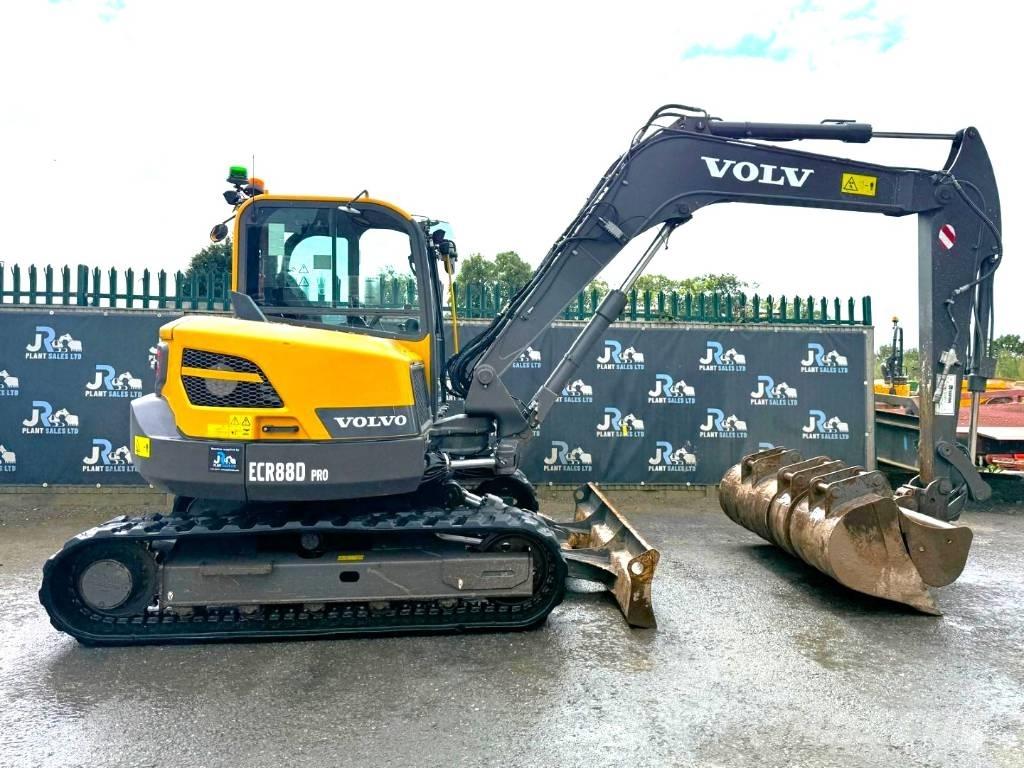 Volvo ECR 88 D PRO Vidēja lieluma ekskavatori 7 t - 12 t