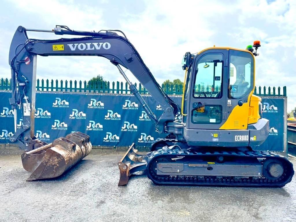 Volvo ECR 88 D PRO Vidēja lieluma ekskavatori 7 t - 12 t