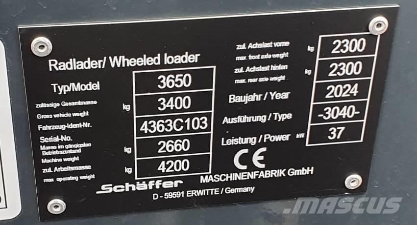 Schäffer 3650 Mini iekrāvēji