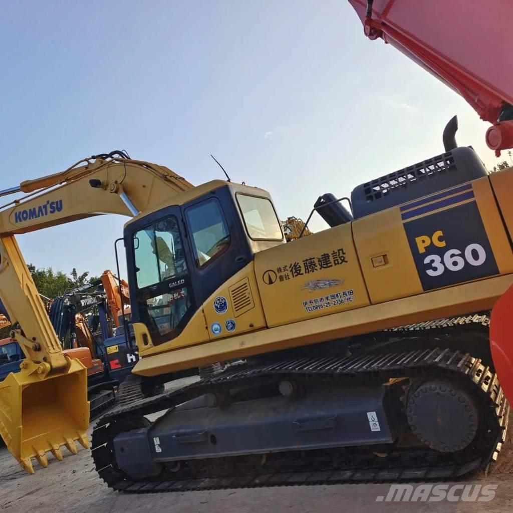 Komatsu PC 360-7 Kāpurķēžu ekskavatori
