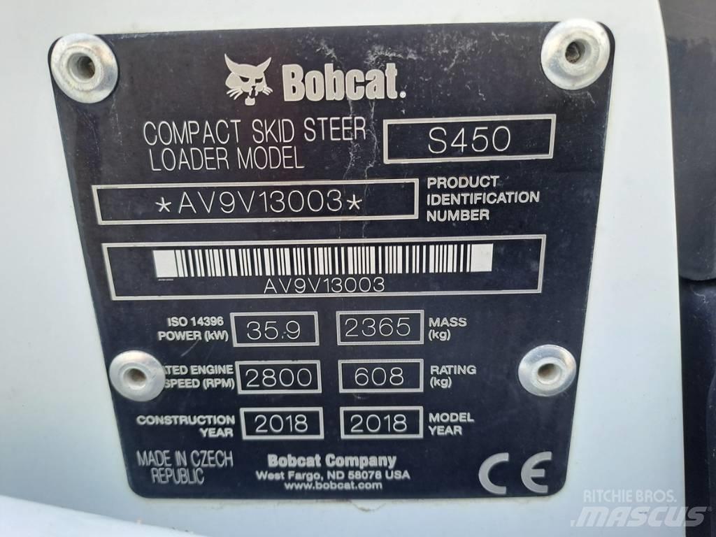 Bobcat S 450 Lietoti riteņu kompaktiekrāvēji