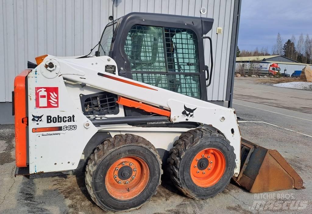 Bobcat S 450 Lietoti riteņu kompaktiekrāvēji