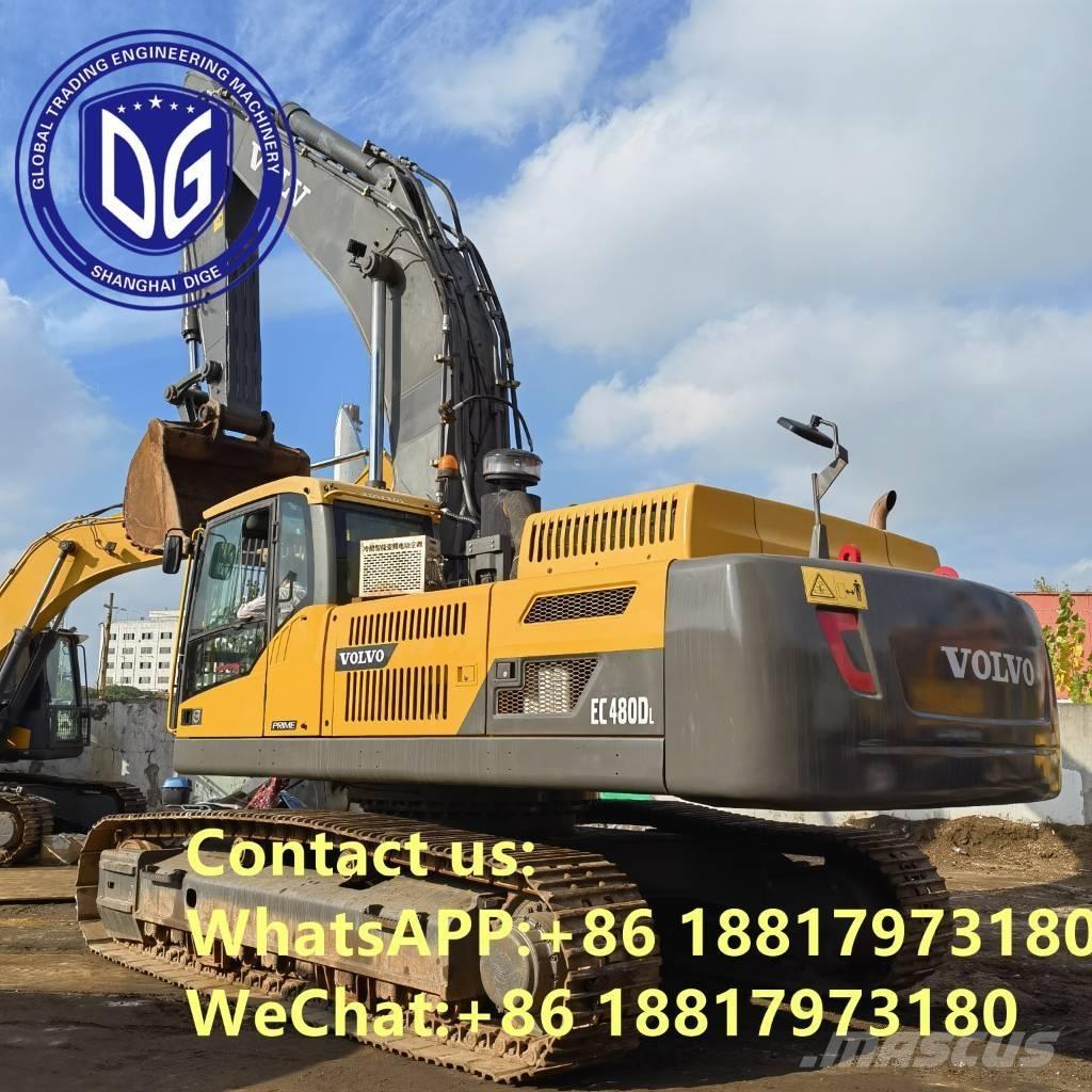Volvo EC 480 D L Kāpurķēžu ekskavatori