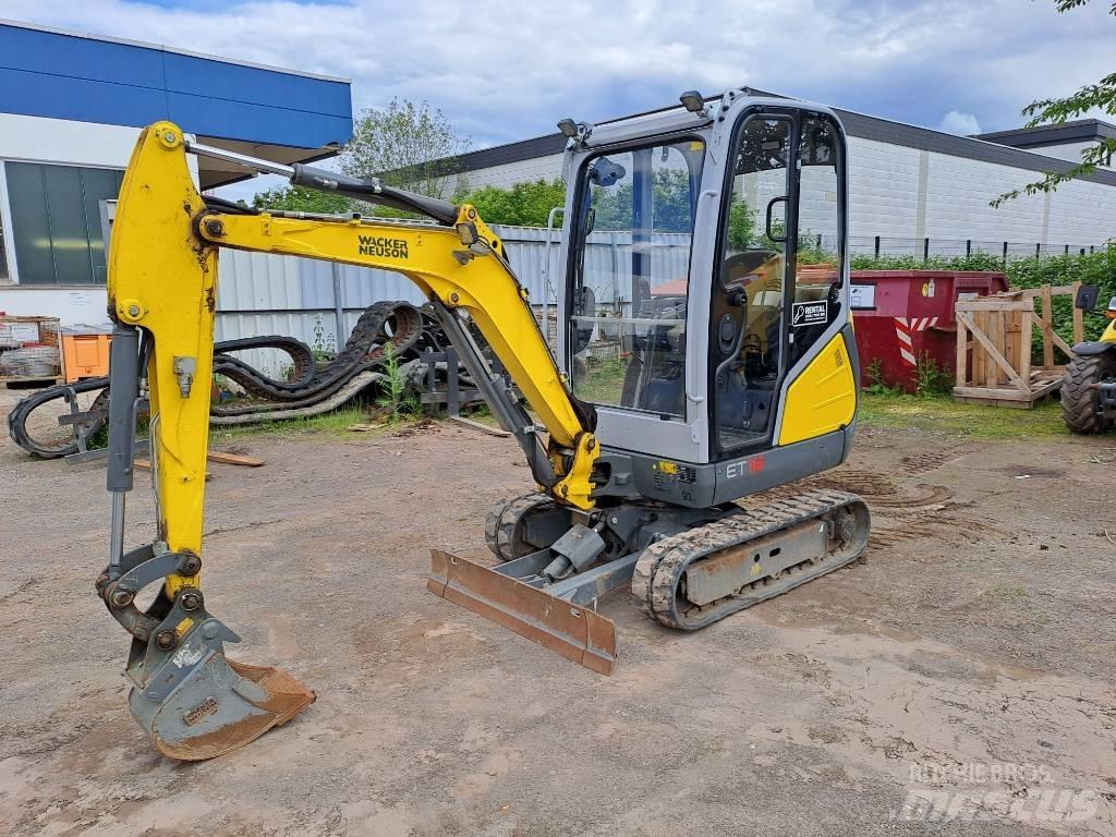 Wacker Neuson ET18 Kāpurķēžu ekskavatori