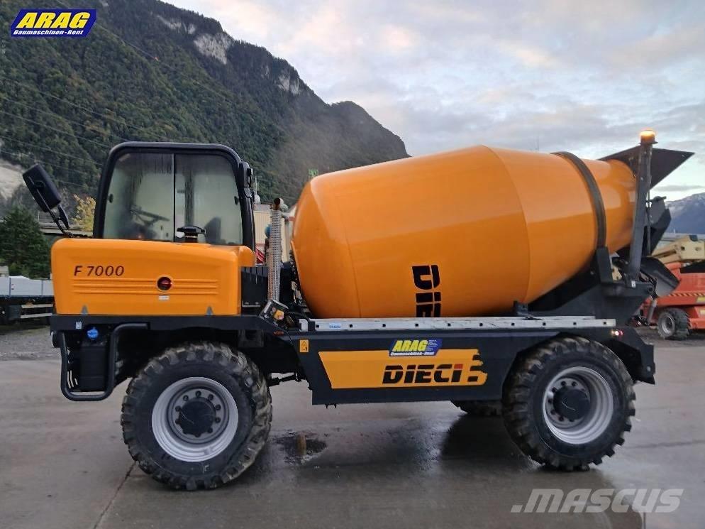Dieci F7000 Betona/javas maisītāji