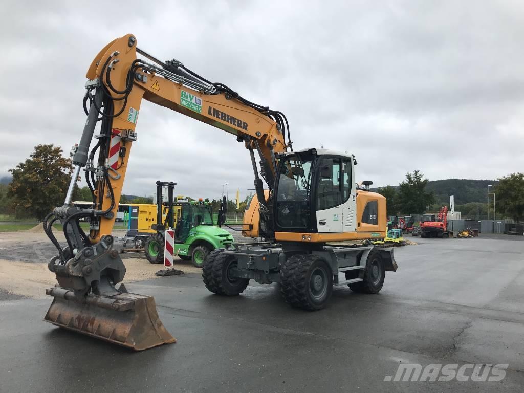 Liebherr A 918 Ekskavatori uz riteņiem