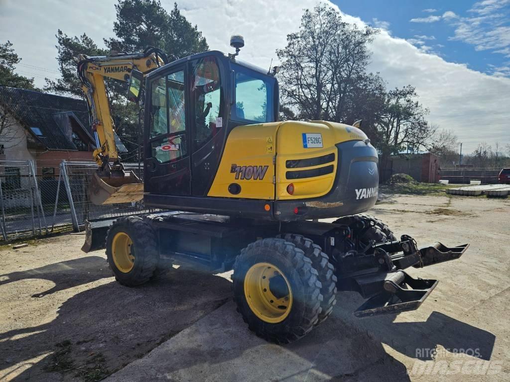Yanmar B 110 W Ekskavatori-iekrāvēji