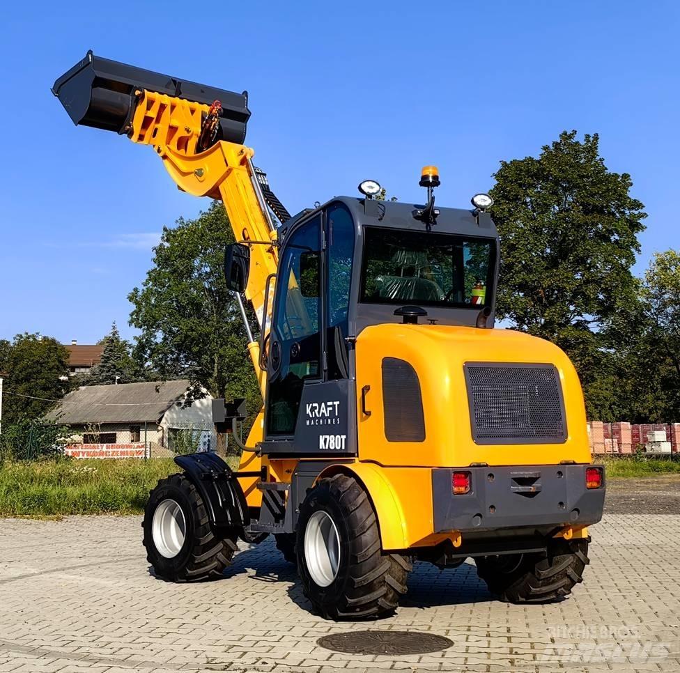 Kraft K780T Teleskopiskie riteņu iekrāvēji