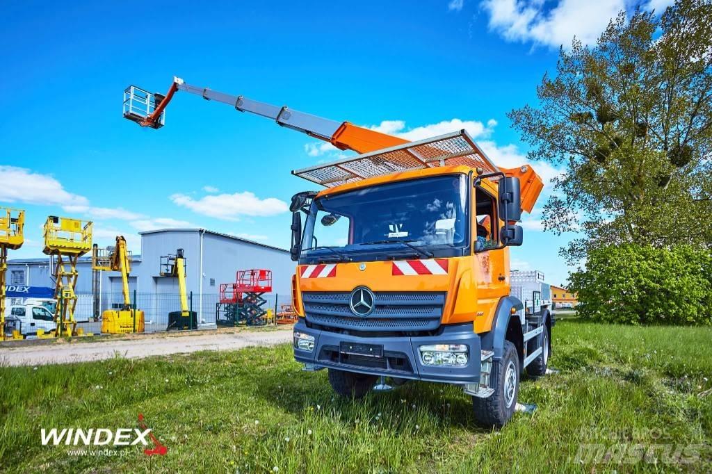 Palfinger P 250 BK Pacēlāji uz automašīnas bāzes