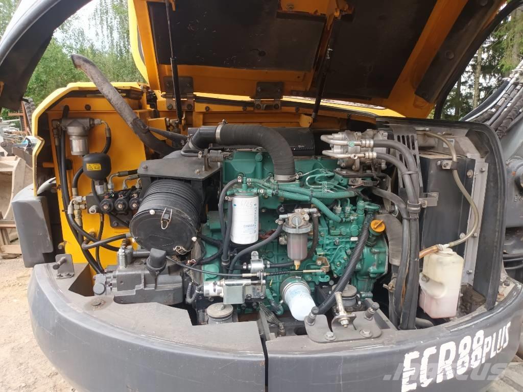 Volvo ECR 88 PLUS Vidēja lieluma ekskavatori 7 t - 12 t