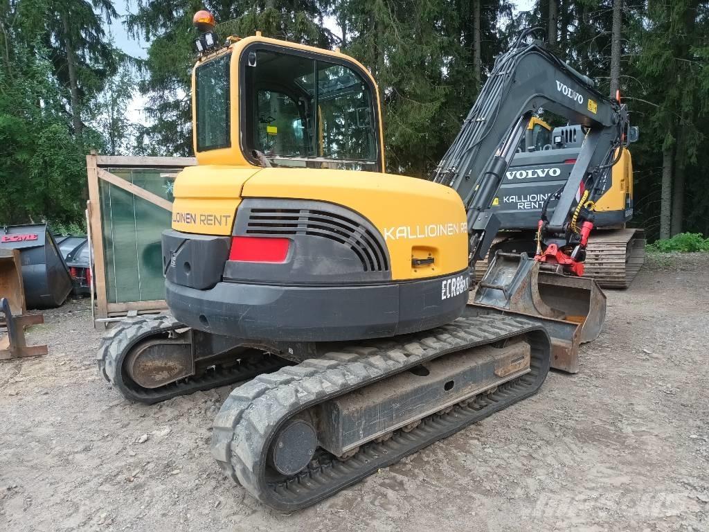 Volvo ECR 88 PLUS Vidēja lieluma ekskavatori 7 t - 12 t