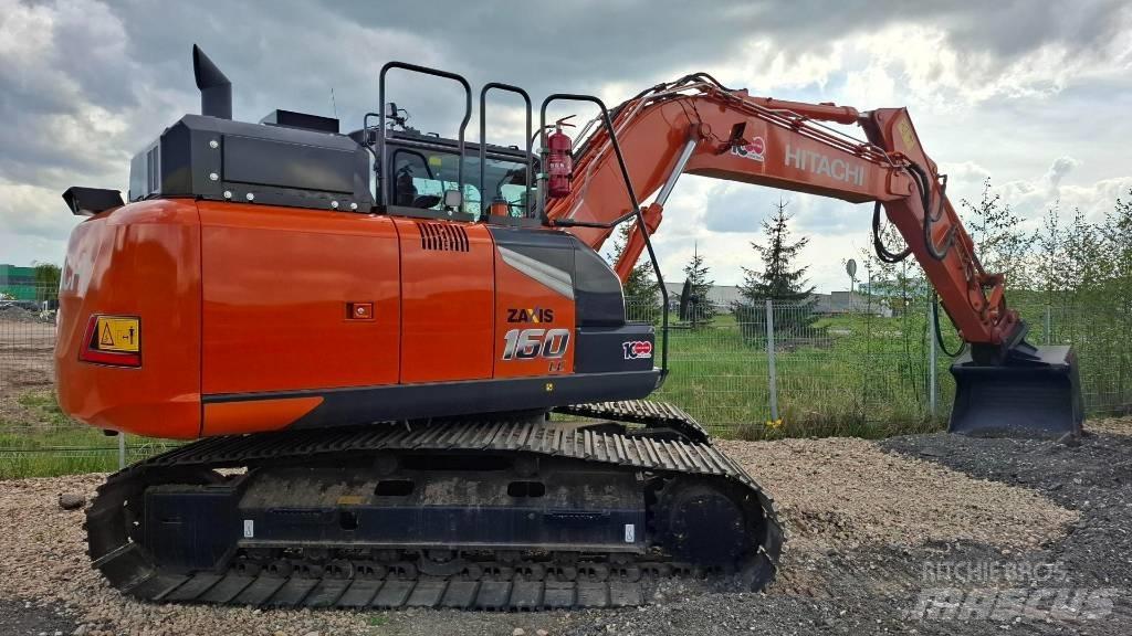 Hitachi ZX160LC-7 Kāpurķēžu ekskavatori