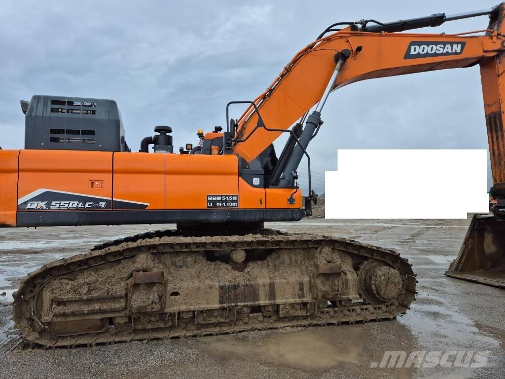 Doosan DX550LC-7 Kāpurķēžu ekskavatori