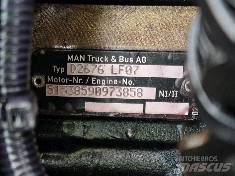 MAN D2676 LF07 Dzinēji