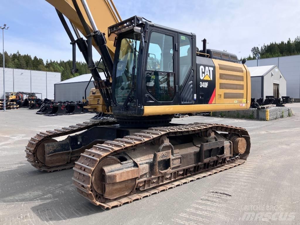 CAT 340F Kāpurķēžu ekskavatori