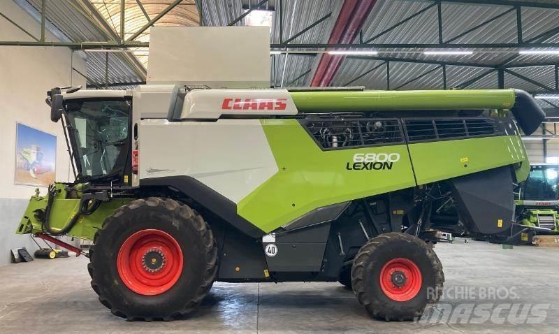 CLAAS LEXION 6800 Ražas novākšanas kombaini