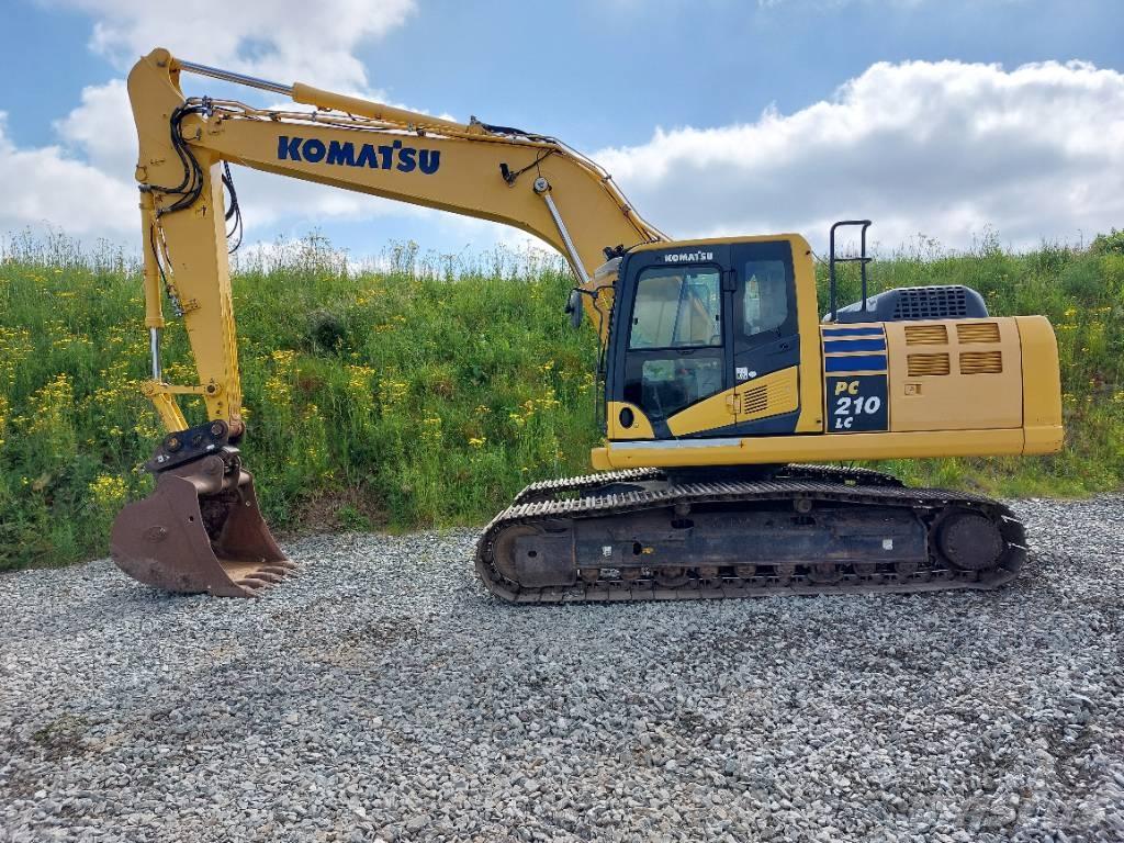 Komatsu PC210LC-10 Kāpurķēžu ekskavatori