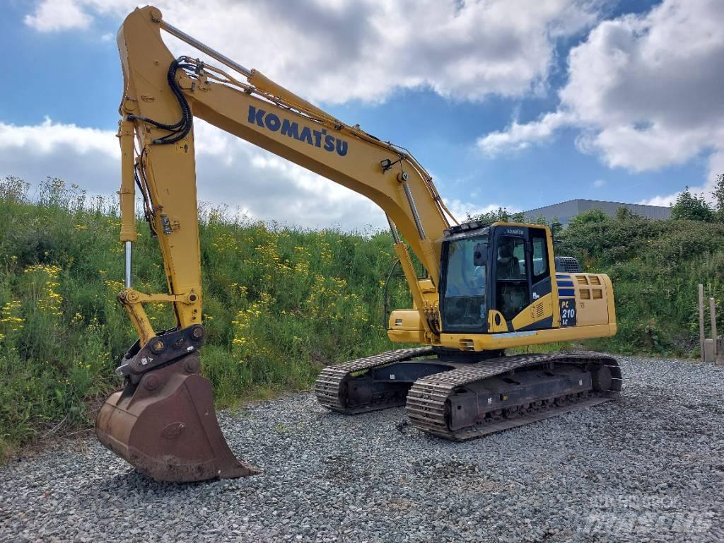 Komatsu PC210LC-10 Kāpurķēžu ekskavatori