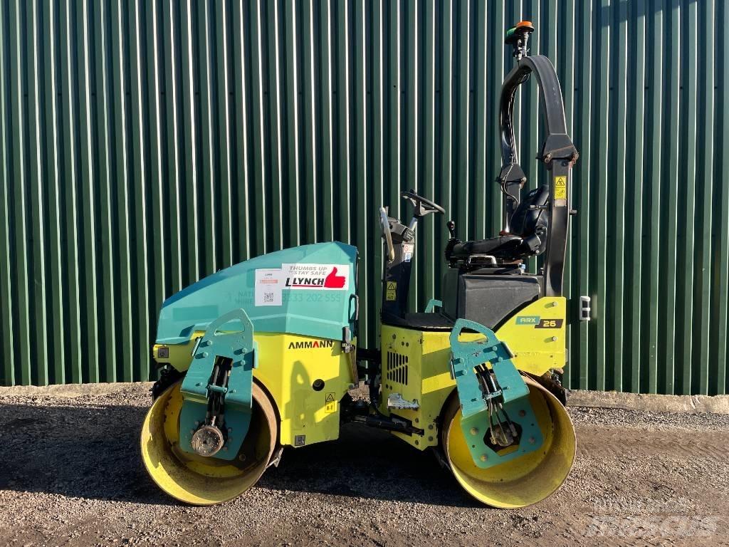 Ammann ARX 26 Divvalču grunts veltņi