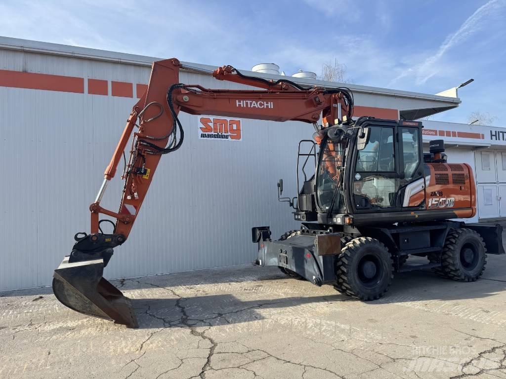 Hitachi ZX 150 W-7 Ekskavatori uz riteņiem