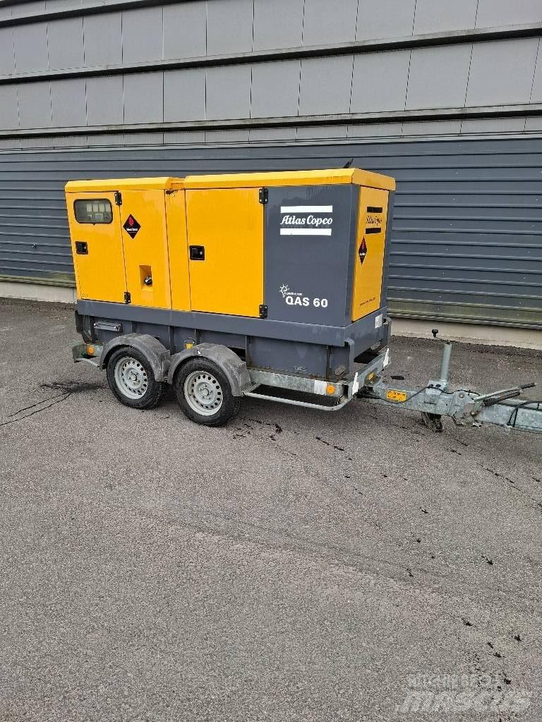 Atlas Copco QAS 60 Dīzeļģeneratori