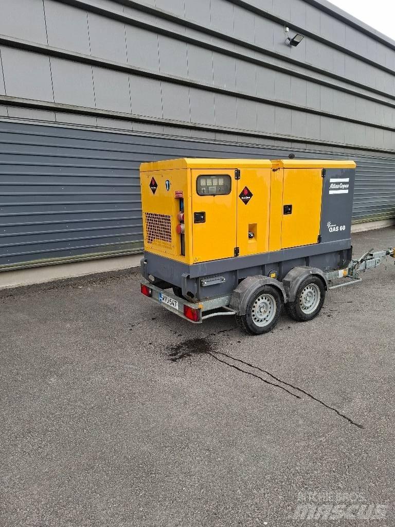 Atlas Copco QAS 60 Dīzeļģeneratori